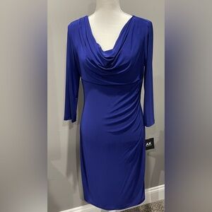✨✨Anne Klein Blue Knee Length Dress ✨✨